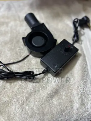 AC/DC Stove Blower with Speed Regulator