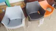 Polychord Plastic Chairs with Steel Legs - 2