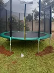 14ft Ultrasport Outdoor Trampoline - 1