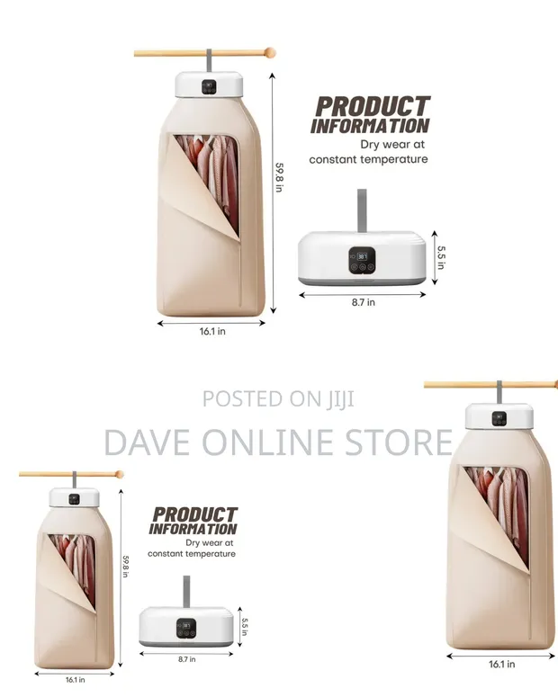 Portable Cloth Drying Machine (MDHL Brand) - 1