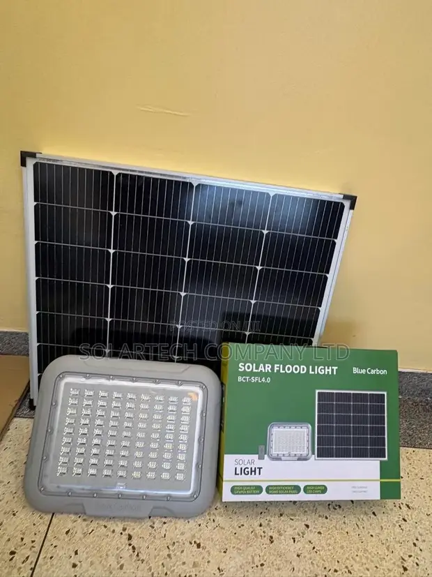 Blue Carbon BCT-SFL4.0 500W Solar Flood Light - 1
