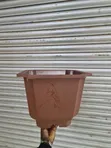 Stackable Plastic Flower Pots (Brand New) - 1