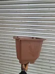 Stackable Plastic Flower Pots (Brand New) - 2