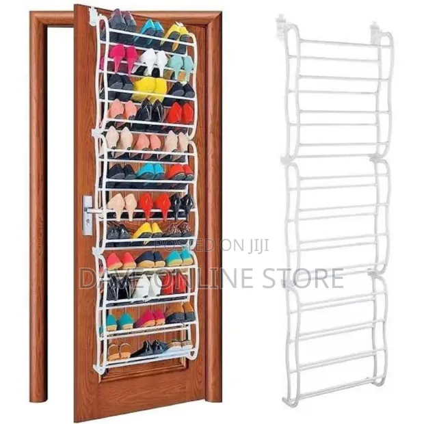 12 Layer Over the Door Shoe Rack - Brand New - 1