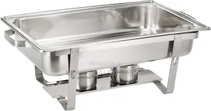 Double Chafing Dish Food Warmer, 4.5L x 2