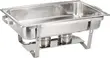 Double Chafing Dish Food Warmer, 4.5L x 2 - 1