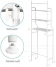 3-Layer Washing Machine Storage Rack - 5