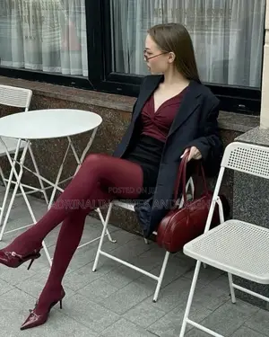 Ladies Maroon Body Socks