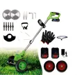 Grass Cutter with 2 x 48V Batteries and Wheels - 1