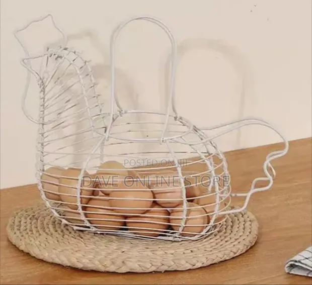 Vintage Egg Storage Baskets - 1