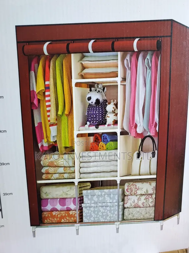 3 Tier Storage Wardrobe - Workforce Model 88130 - 1