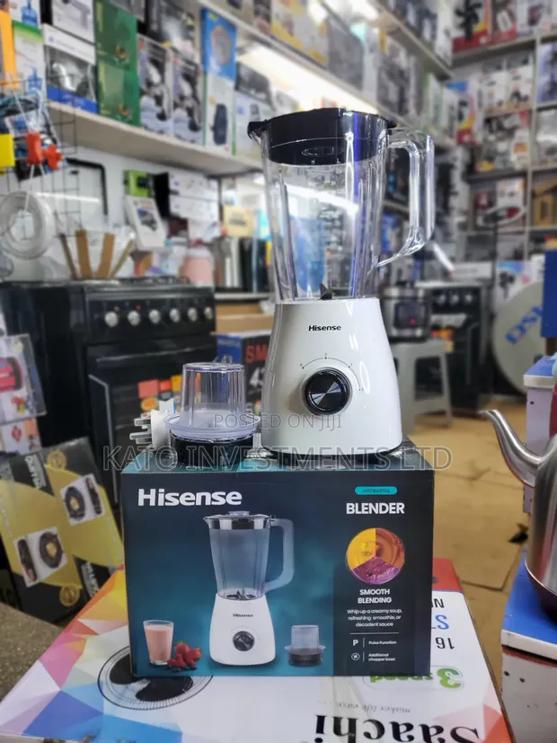 Hisense 1.5L Electric Blender (2-in-1) with Extra Copper Jar - 1