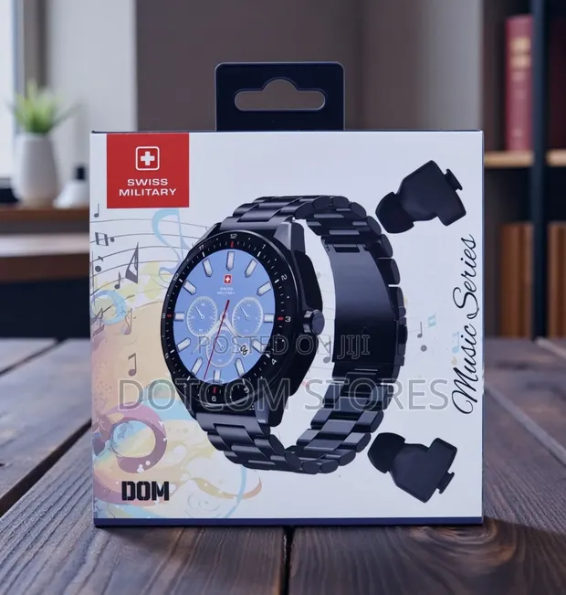 Swiss Military Dom Music Series Smart Watch - 1