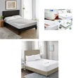 Waterproof Mattress Protector - White, 120x190x20 cm - 1