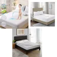 Waterproof Mattress Protector - White, 120x190x20 cm - 2