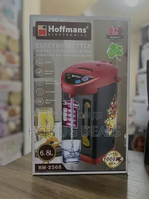 Hoffmans HM-2568 Electric Pot Kettle | 6.8L Hot Water Dispenser