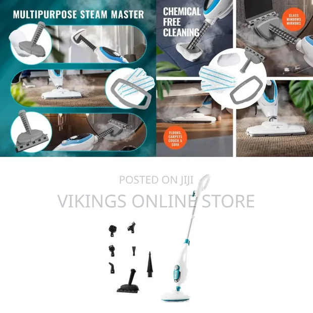 10-in-1 Multi-Use Steam Mop 1500W - 1