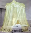 Square Top Mosquito Net - Crimson - 1