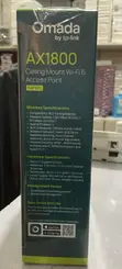 TP-Link Omada Wifi 6 AX1800 Access Point - 2