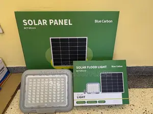 Blue Carbon 500W Solar Flood Light