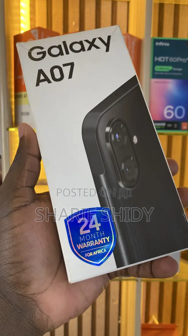 New Samsung Galaxy A07 128GB Black - 1