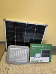 Blue Carbon 500W LED Solar Flood Light with LiFePO4 Battery - 2