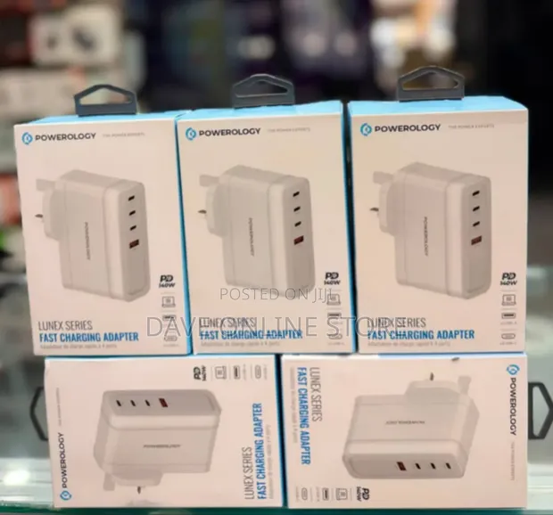 Powerology Lunex Series 35W Fast Charging Adapter - 1