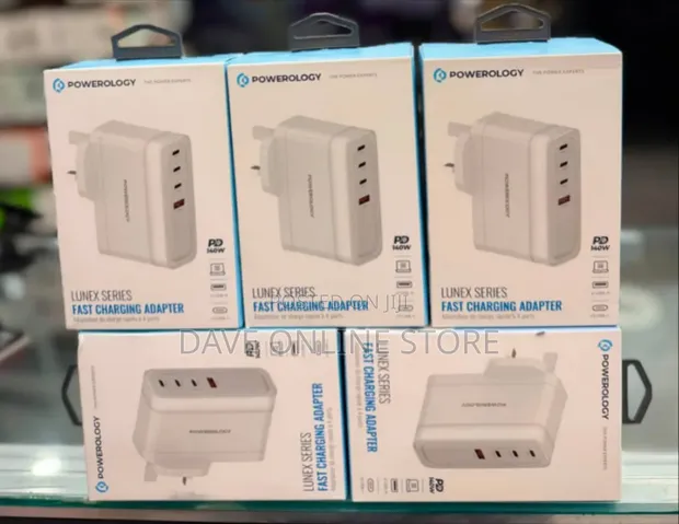 Powerology Lunex Series Fast Charging Adapter - 1
