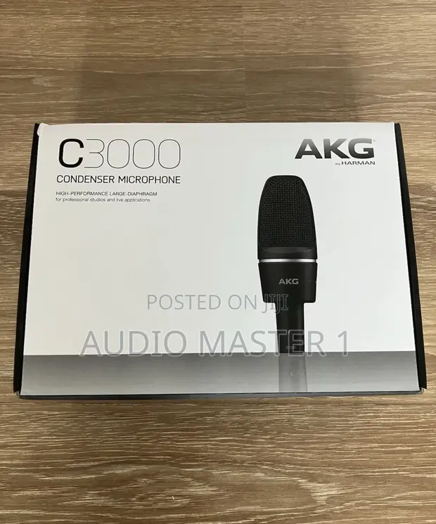 AKG C3000B Condenser Studio Microphone - 1