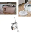 Microfiber Spin Mop Bucket Set for Floor Cleaning - 1