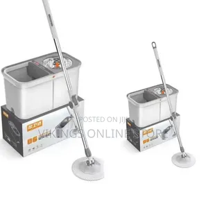 Microfiber Spin Mop Bucket Set for Floor Cleaning