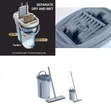 Hand-Free Mop and Bucket Set - Self-Wash Floor Cleaner - 1