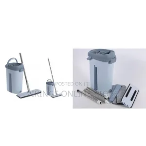 Hand-Free Mop and Bucket Set - Self-Wash Floor Cleaner