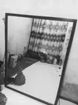 Large Salon Mirror with Black Frame (1.26m x 1m) - 3