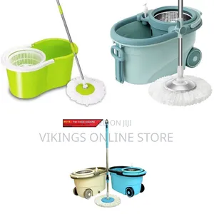 360 Detachable Microfiber Spin Mop Bucket Set