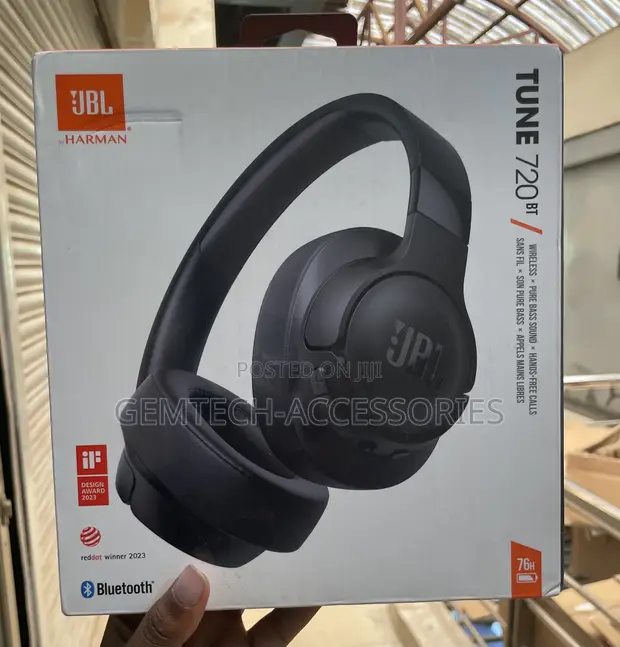 JBL Tune 720BT Bluetooth Headphones - 1