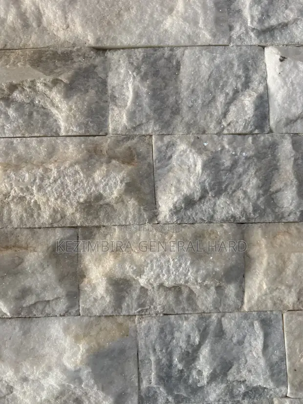White Decorative Stones for Walls - 1