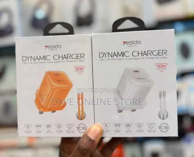 Yesido YC161 Dynamic Charger 60W PD - 1