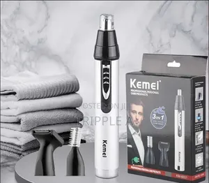 Kemei 3-in-1 Rechargeable Electric Nose Trimmer