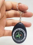 Mini Oval Pocket Compass Keychain - Outdoor Navigation - 3