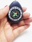 Mini Oval Pocket Compass Keychain - Outdoor Navigation - 4