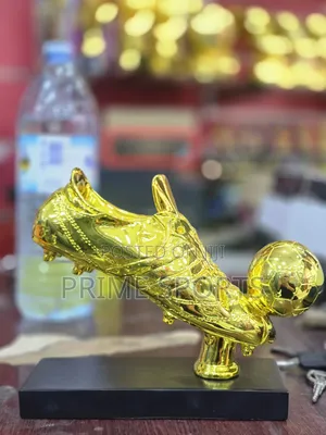 Golden Boot Award with Ball