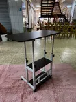 3 Tier Adjustable Height Computer Desk - 60x40x90cm - 3