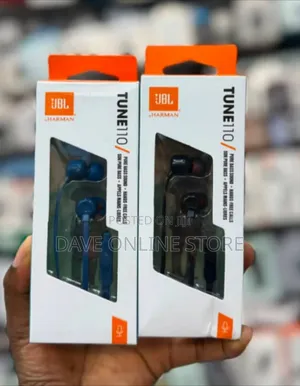 JBL Tune 110 Wired Earphones - Red