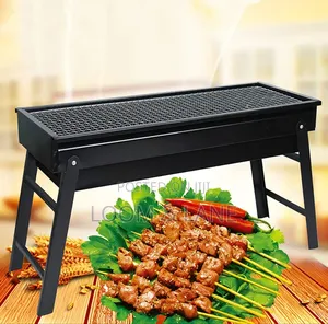 Portable Folding Stainless Steel Charcoal Barbecue Grill