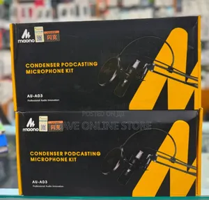 Maono AU-A03 Condenser Microphone Kit with Boom Arm