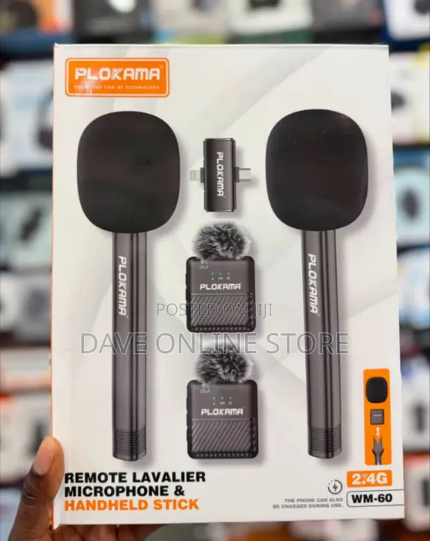 Plokama WM-60 Wireless Dual Microphone - 1