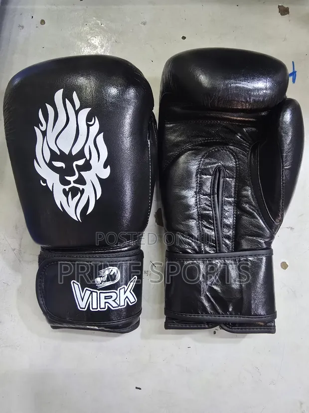 Pure Leather Boxing Gloves - 1