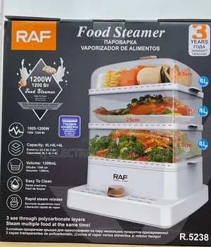 Brand New Raf Food Steamer