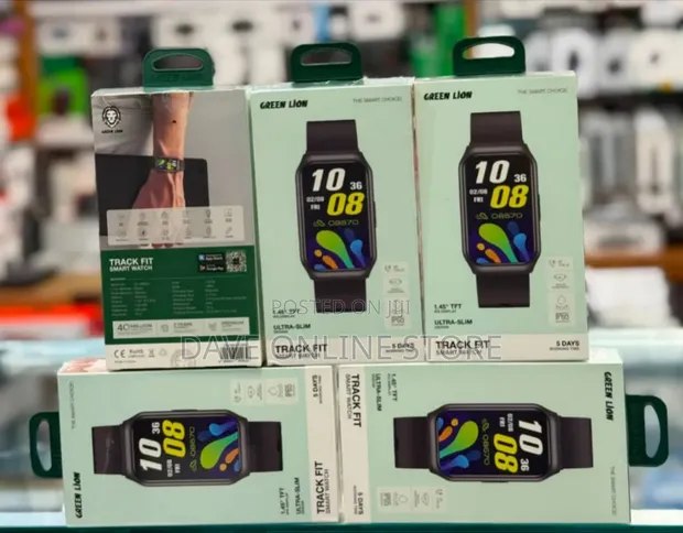 Green Lion Tracker Fit Smartwatch - 1